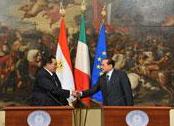 Mubarak e Berlusconi