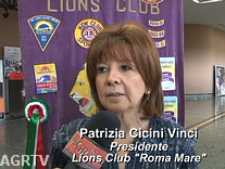 Patrizia Cicini - Presidente dei Lions Roma Mare 