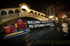 Greepeace a Venezia