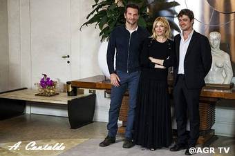 Bradley Cooper Sienna Miller e Riccardo Scamarcio