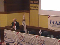Lucio Casalino - Presidente del Consiglio Nazionale della FIALP CISAL INPS