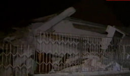 l'Aquila - edificio crollato 