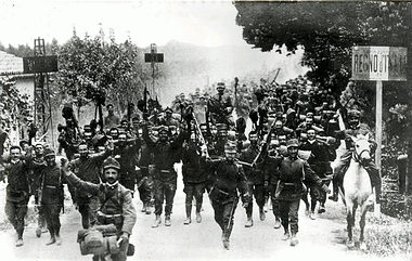 esercito Marciava - Grande Guerra 1915 - 1918