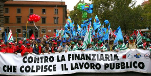Manifestazione dei Lavoratori