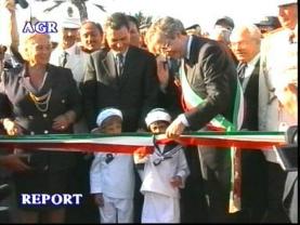   inaugurazione del  porto di Ostia